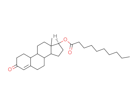 Decanoic acid (S)-13-methyl-3-oxo-2,3,6,7,8,9,10,11,12,13,14,15,16,17-tetradecahydro-1H-cyclopenta[a]phenanthren-17-yl ester